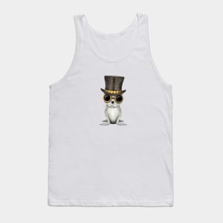 Steampunk Baby Harp Seal Tank Top